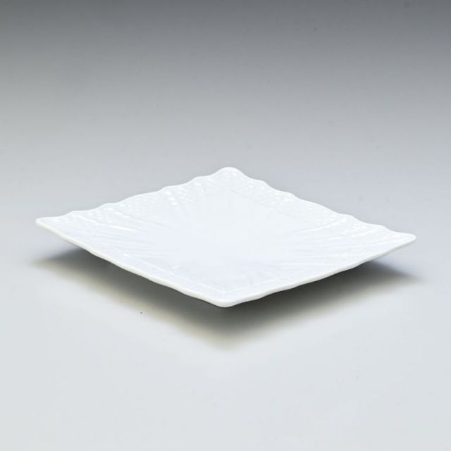 ジノリ　ミュージオホワイト　15スクエアプレート×3 ジノリ ミュージオホワイト 15スクエアプレート×3