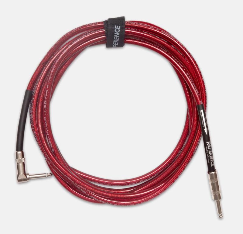 Reference Cables RIC01 BASS-RED ストレート―L字 3m