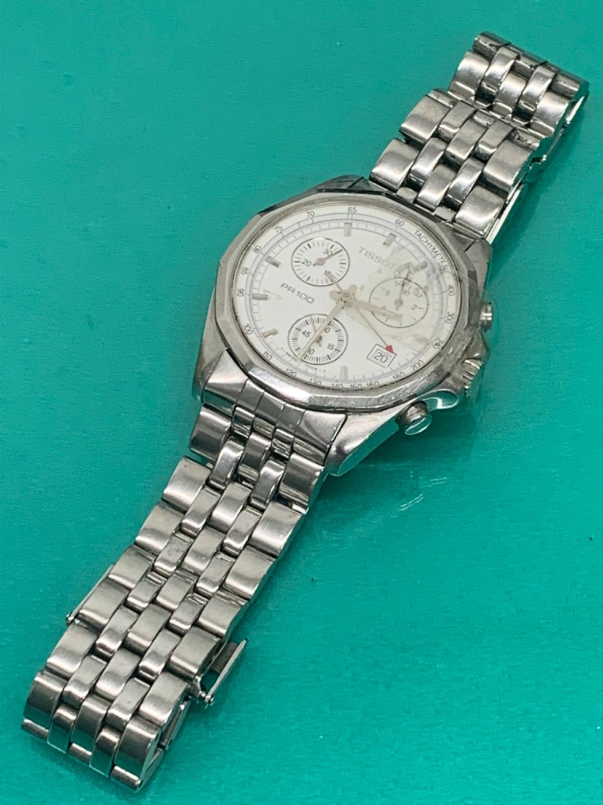 TISSOTティソ P372/472 PR100 クロノグラフ 腕時計 TISSOTティソ P372/472 PR100 クロノグラフ 腕時計