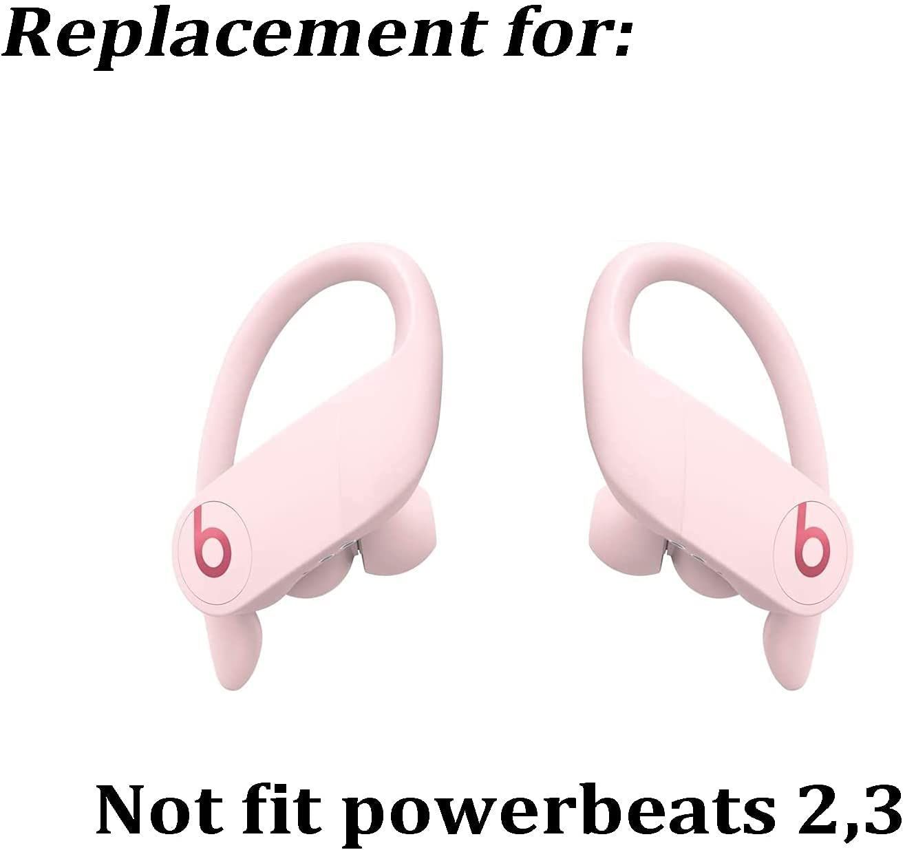 新着商品】イヤホン Pro 用 s シリコン製 4サイズ Powerbeat 4ペア イヤーチップ クラウドピンク イヤーピース （PBPro  A-Focus Pink） swellstore メルカリ
