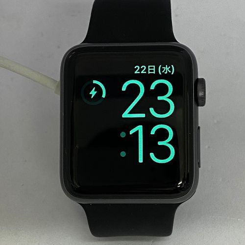 ☆【中古品】 Apple Watch Series 3 GPS + Cellular 42mm アルミ