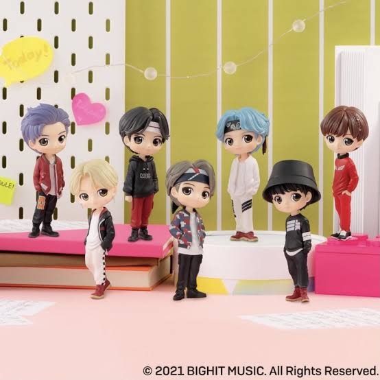 BTS Qposket フィギュア タイニータン tiny tan コンプおまけ - bois