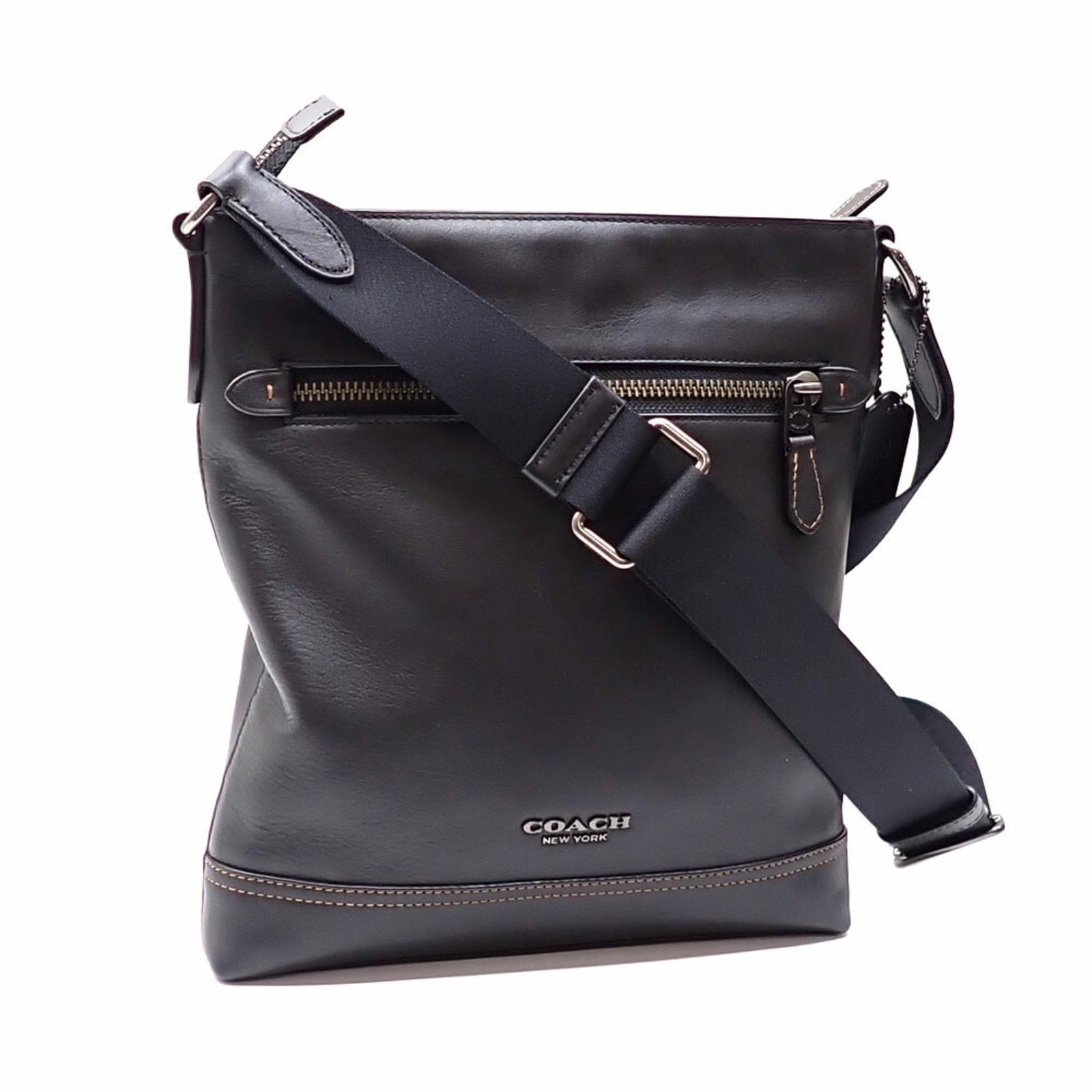 コーチ Coach コーチ ショルダーバッグ メンズ ブラック レザー F78147