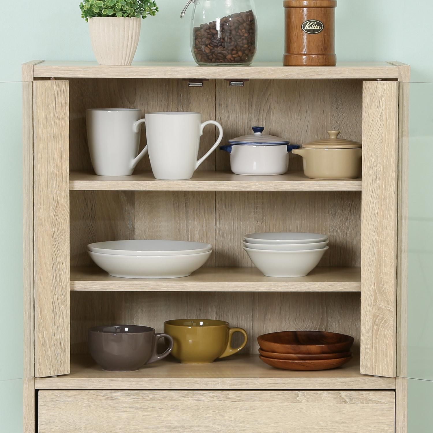 コンパクト キッチンキャビネット