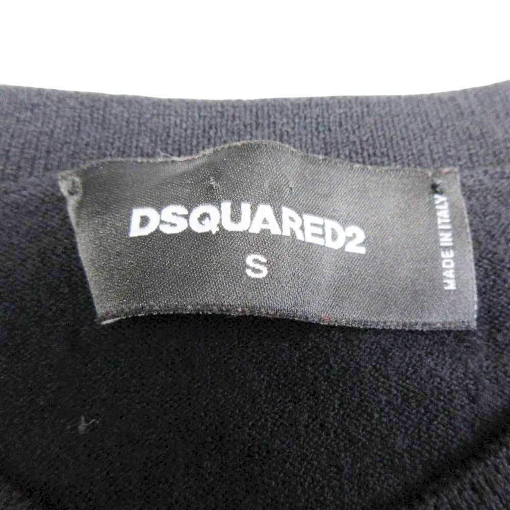 良品 16ss DSQUARED2 ディースクエアード クルーネックニット セーター 