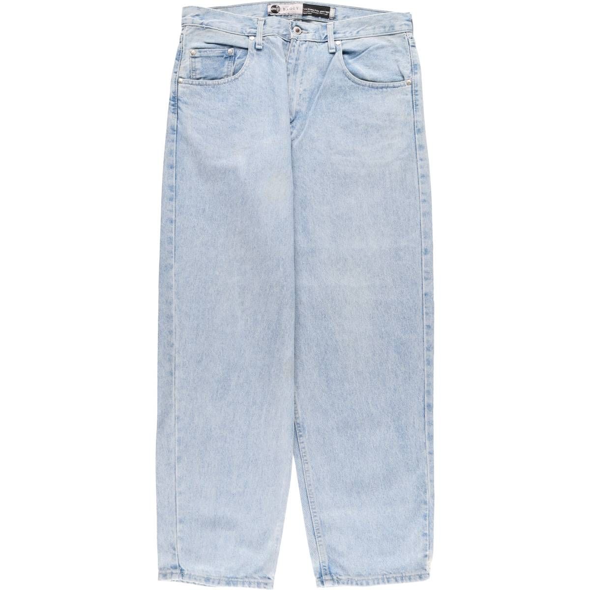 古着 リーバイス Levi s SILVER TAB シルバータブ BAGGY バギー テーパードデニムパンツ メンズw35相当|evb031820