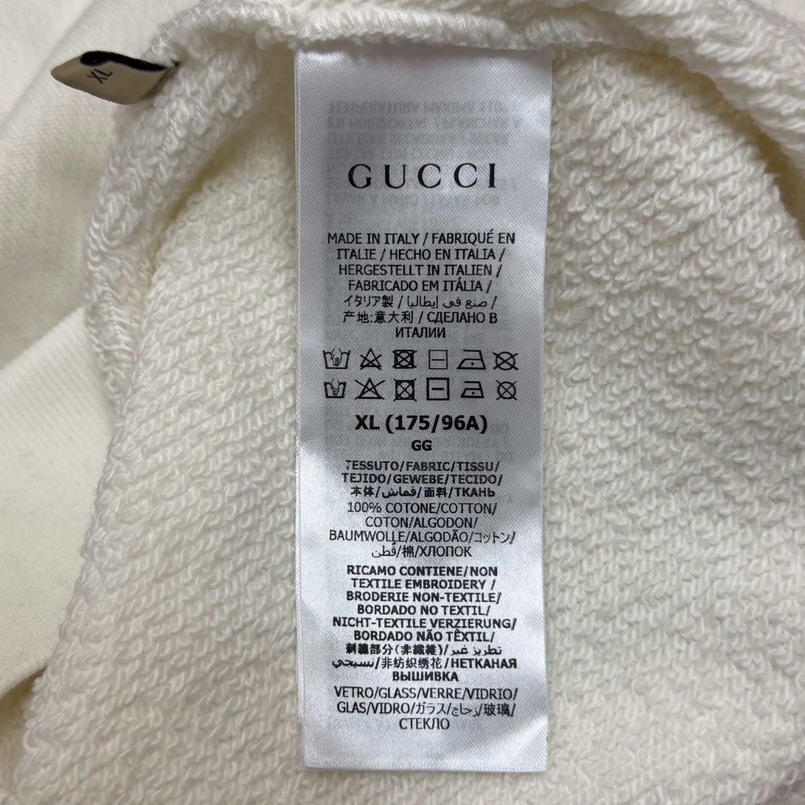 GUCCI ストーン装飾 クルーネック スウェット