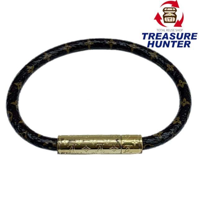 LOUIS VUITTON】ルイヴィトン ブレスレット LVコンフィデンシャル 17cm