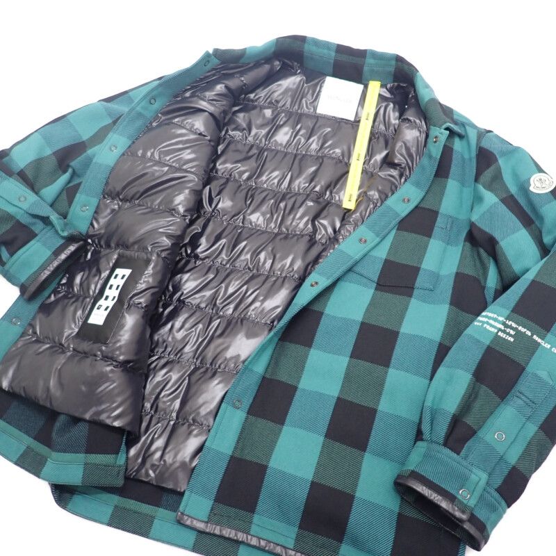 MONCLERフラグメントSimmonチェックシャツFRAGMENTDESIGN