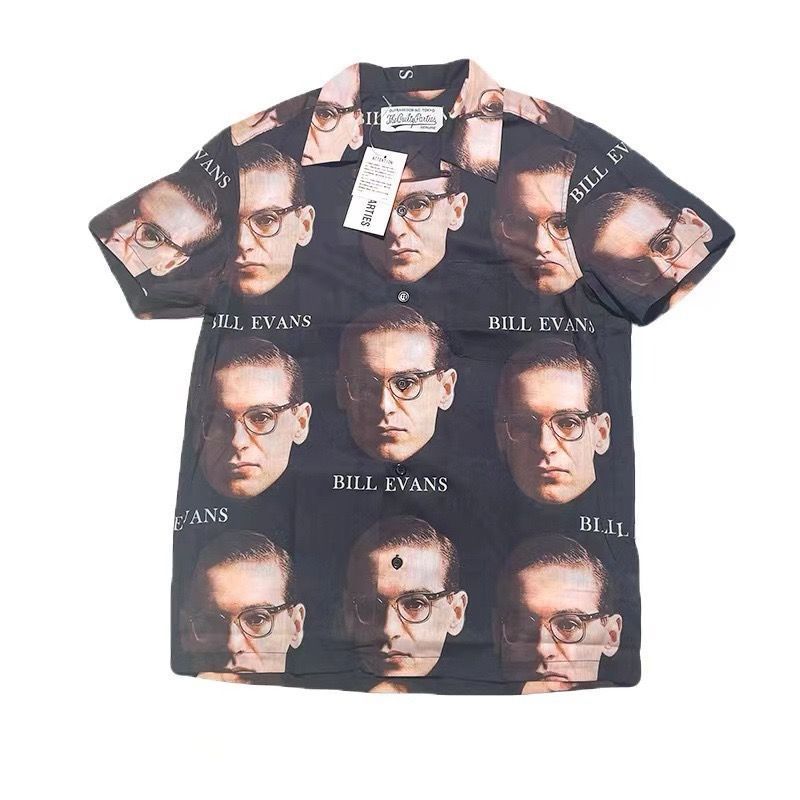 ✨極美品✨ WACKO MARIA (ワコマリア) BILL EVANS / S/S ハワイアンシャツ 半袖シャツ