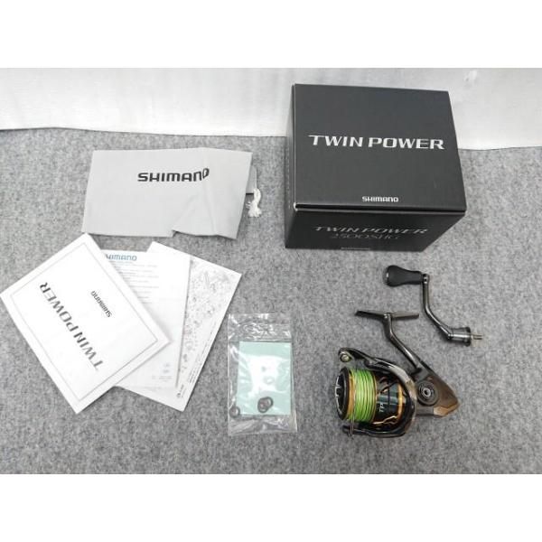 中古】 シマノ 20 ツインパワー 2500SHG スピニングリール TWIN