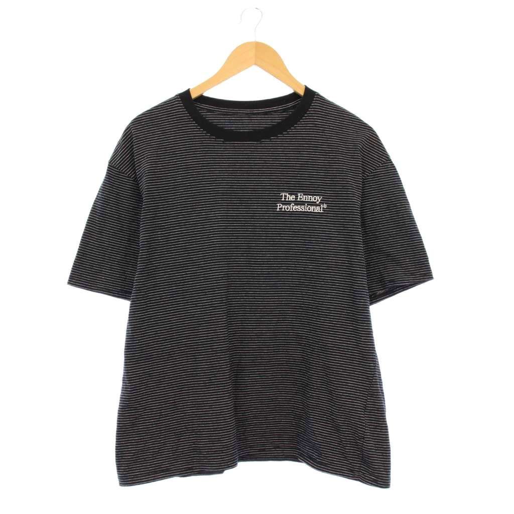 BORDER S⁄S PANEL ennoy T-SHIRT Border ENNOY Ennoy T-Shirt WHITE