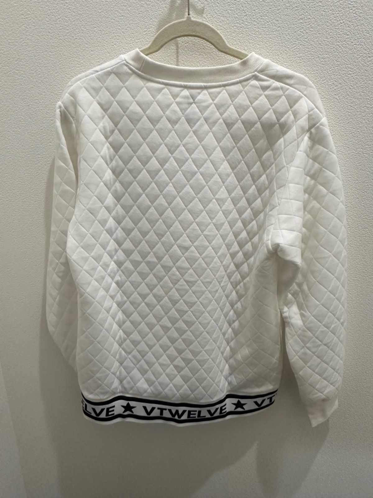 V12 キルティングスエットクルー QUILT CREW メンズXL V12 キルティングスエットクルー QUILT CREW メンズXL V12