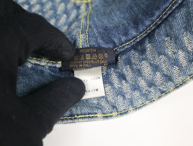 ルイヴィトン LOUIS VUITTON NIGO ボネ ダミエ ジャイアント ウェーブ