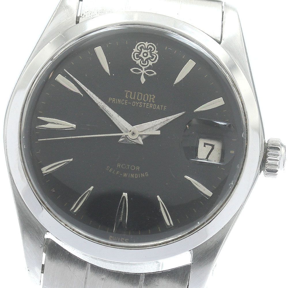 チュードル TUDOR 7966 プリンス オイスターデイト cal.2462 デカバラ 自動巻き メンズベルト _881879