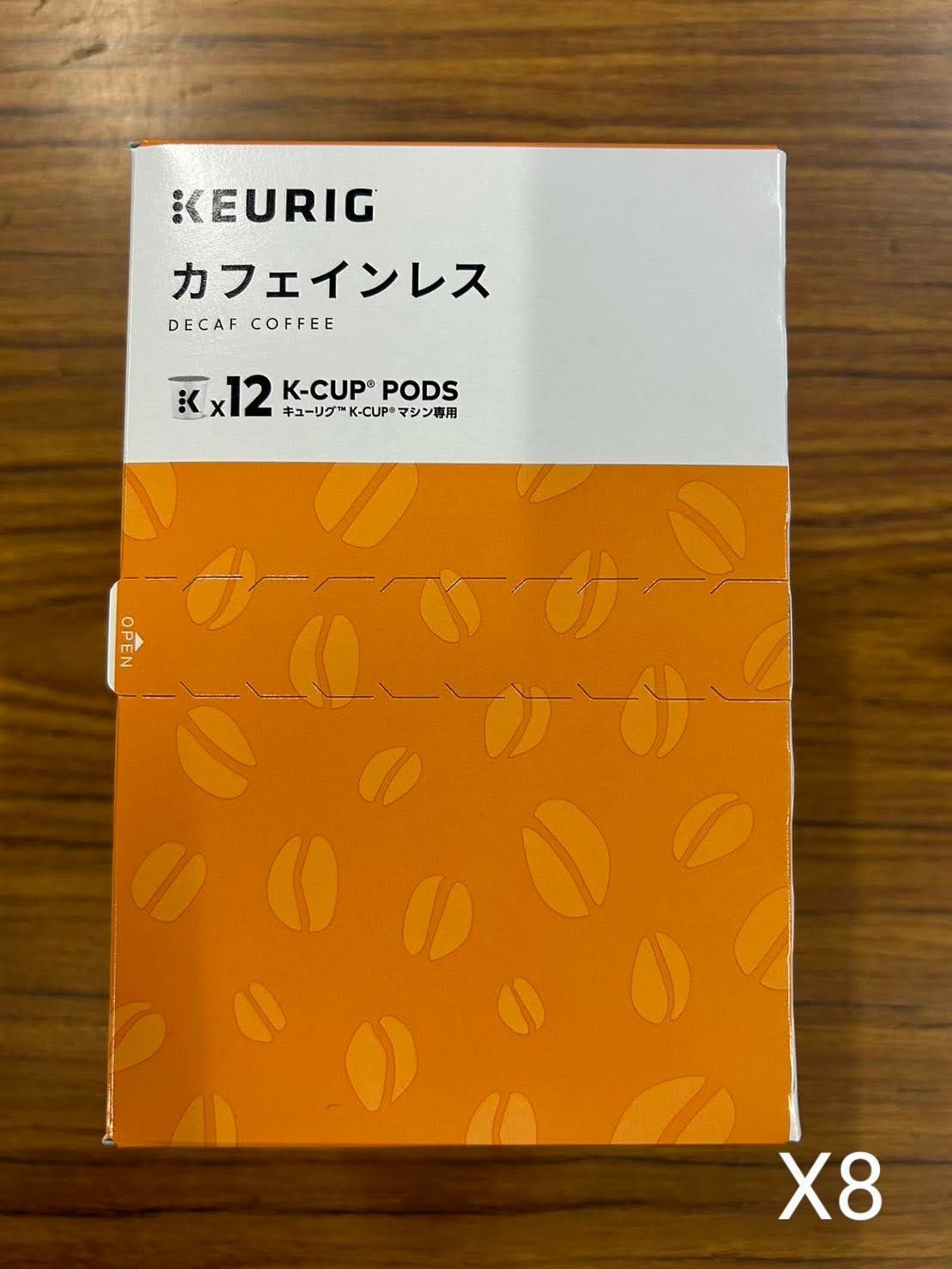 超お得商品～キューリグkカップ　カフェインレス　8箱セット Amazon.co.jp: Keurig(キューリグ) カフェインレス (8g×12個入) 8箱