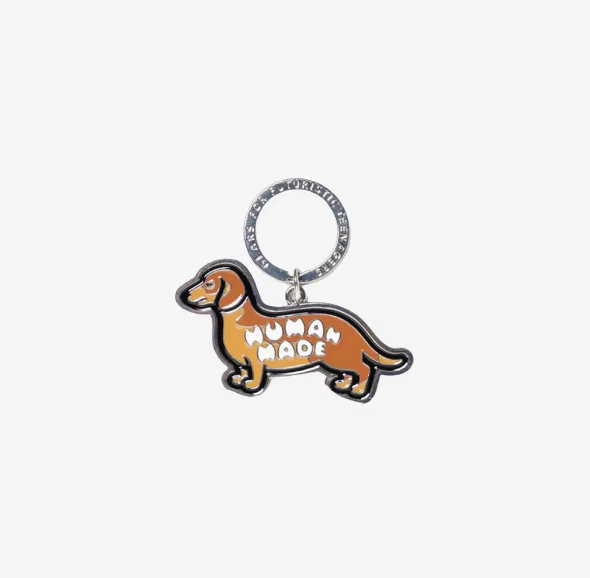 HUMAN MADE ヒューマンメイド DAKS ダックス キーリング ブラウン