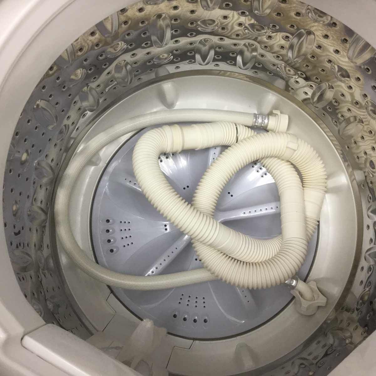 SHARP 4.5kg 全自動洗濯機 ES-GE4C-T 2019年製 中古