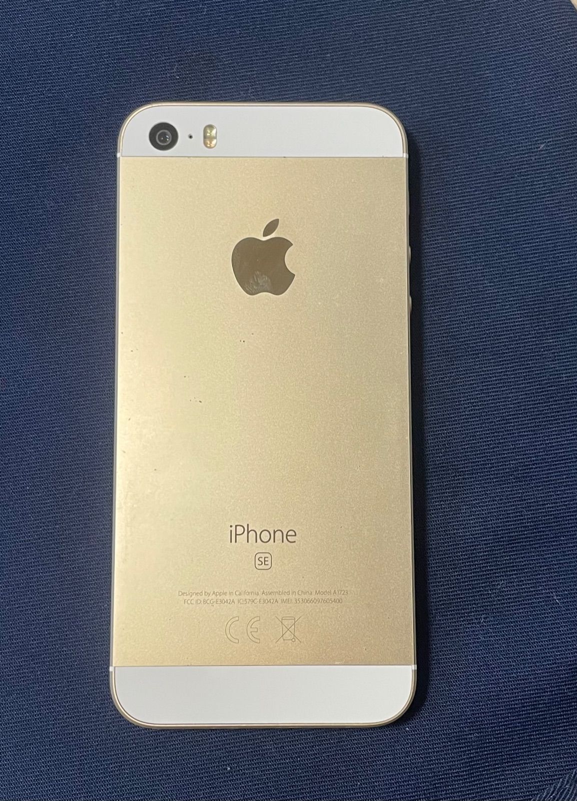 値下げ❗️美品 iPhone se ゴールド 32GB SIMフリー 初期化済み メルカリShops