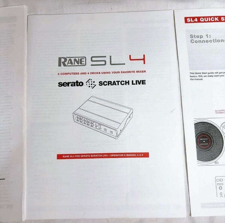 極美品】RANE SL4 Serato scratch live 付属品多数 - メルカリ