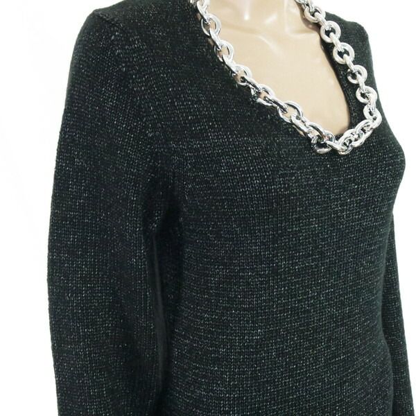 me ワンピース Mame Kurogouchi マメクロゴウチ Plungded Long Sweatshirt