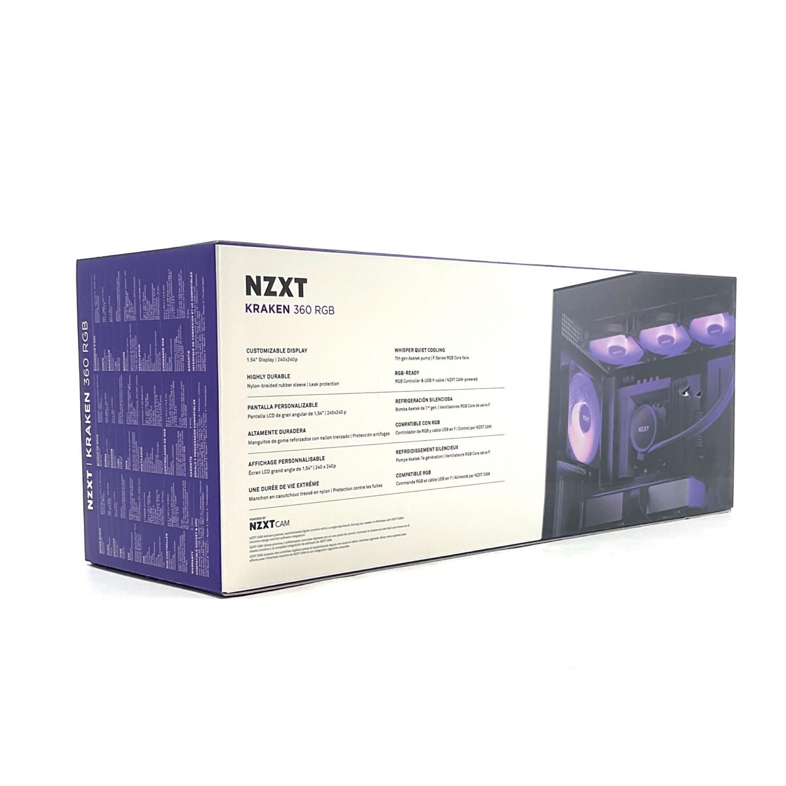 全額返金保証 最速発送 NZXT Kraken 360 水冷CPUクーラー Black RL-KR360-B1 OK