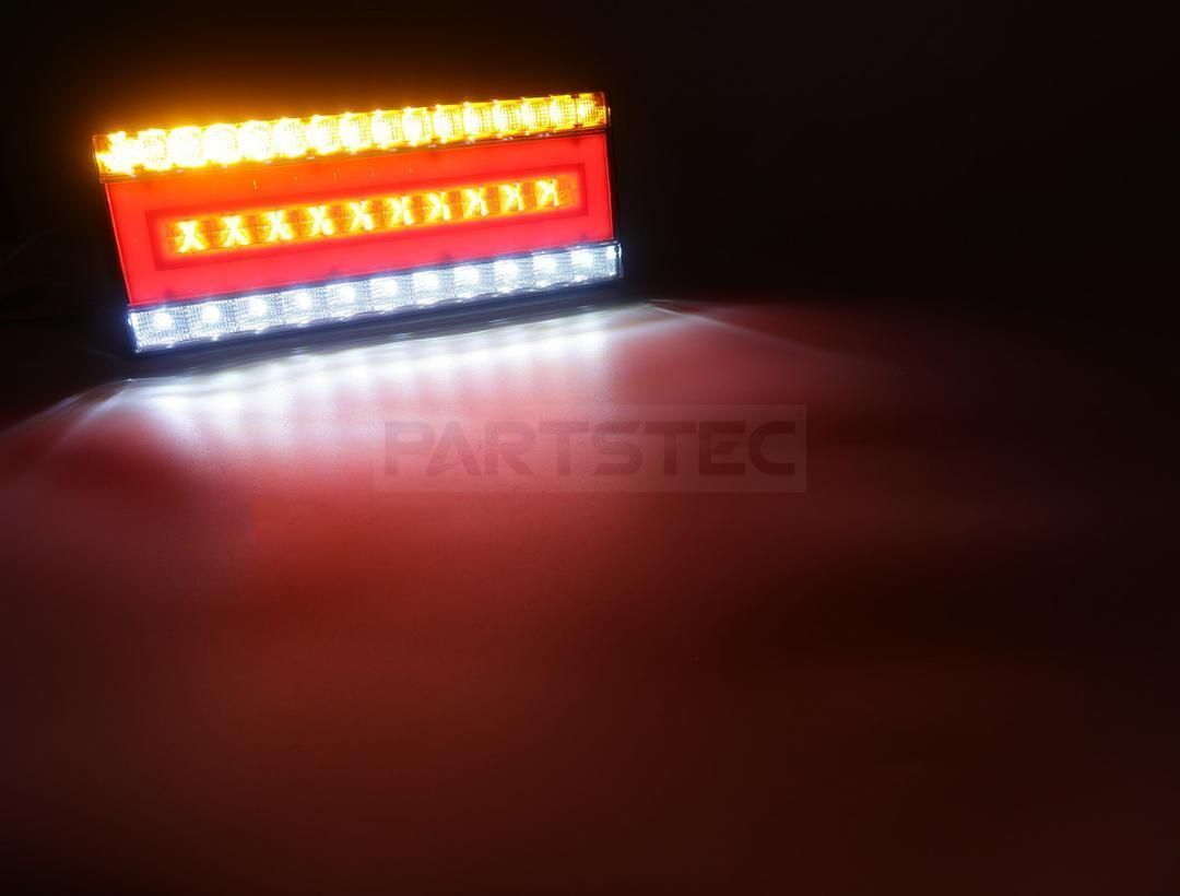 24V トラック LED テールランプ 流れる ウィンカー / 146-147 ハイフラ