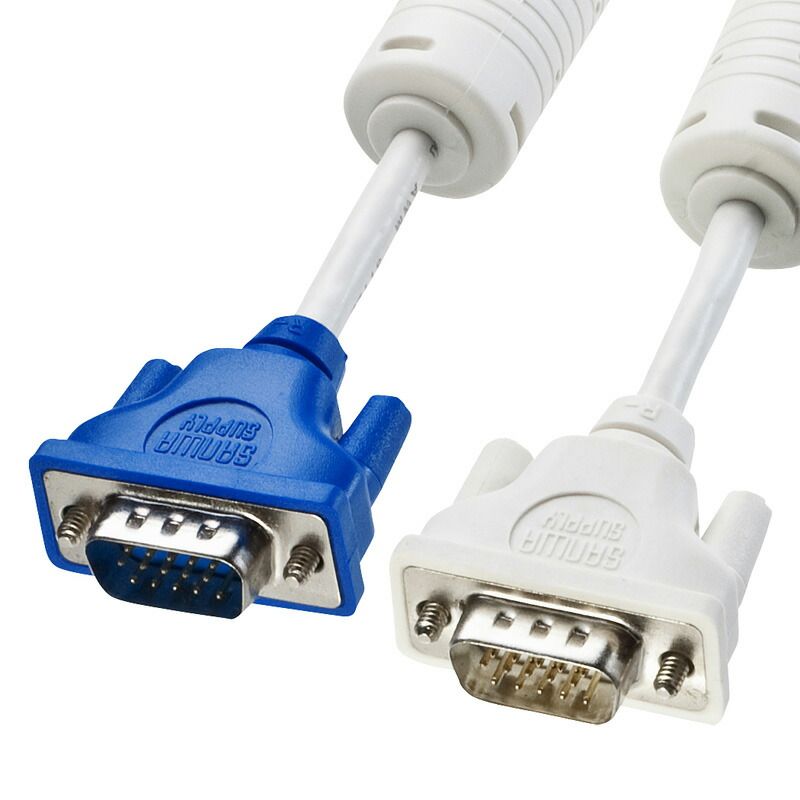 まとめ買い サンワサプライ スリム同軸ディスプレイケーブル アナログRGB VGA 0.75m KC-VM07K ×3セット
