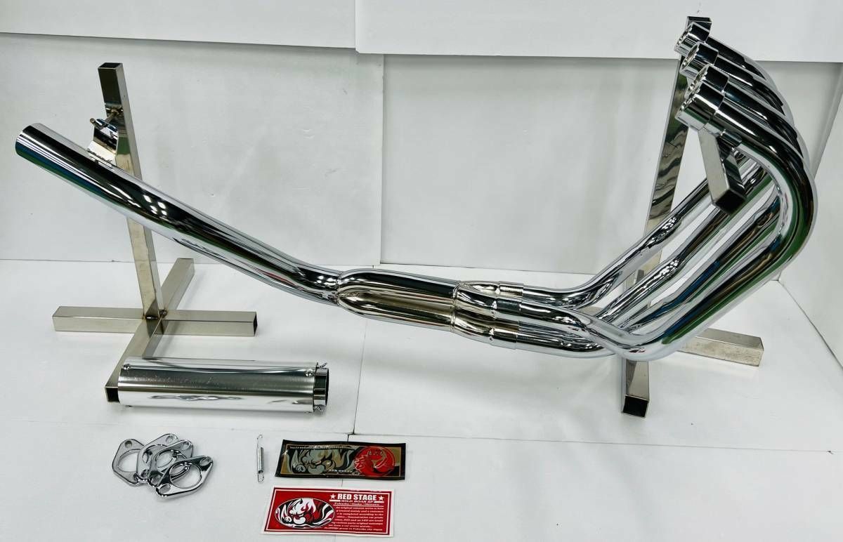 専用です REDSTAGE 音の戦国 猪武者シリーズ ZRX400 武人管 ステッププレート