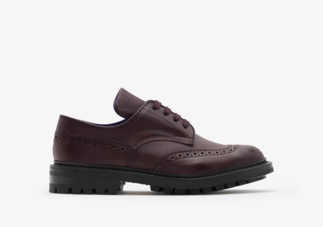 バーバリー トリッカーズ レザー デヴォンブローグ ダニエル・リー