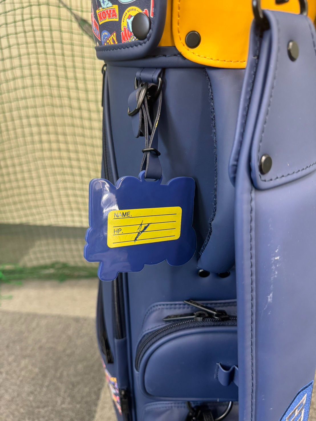 限定品 キャディバッグ ダークブルー タイトリスト×Mercedes-Benz