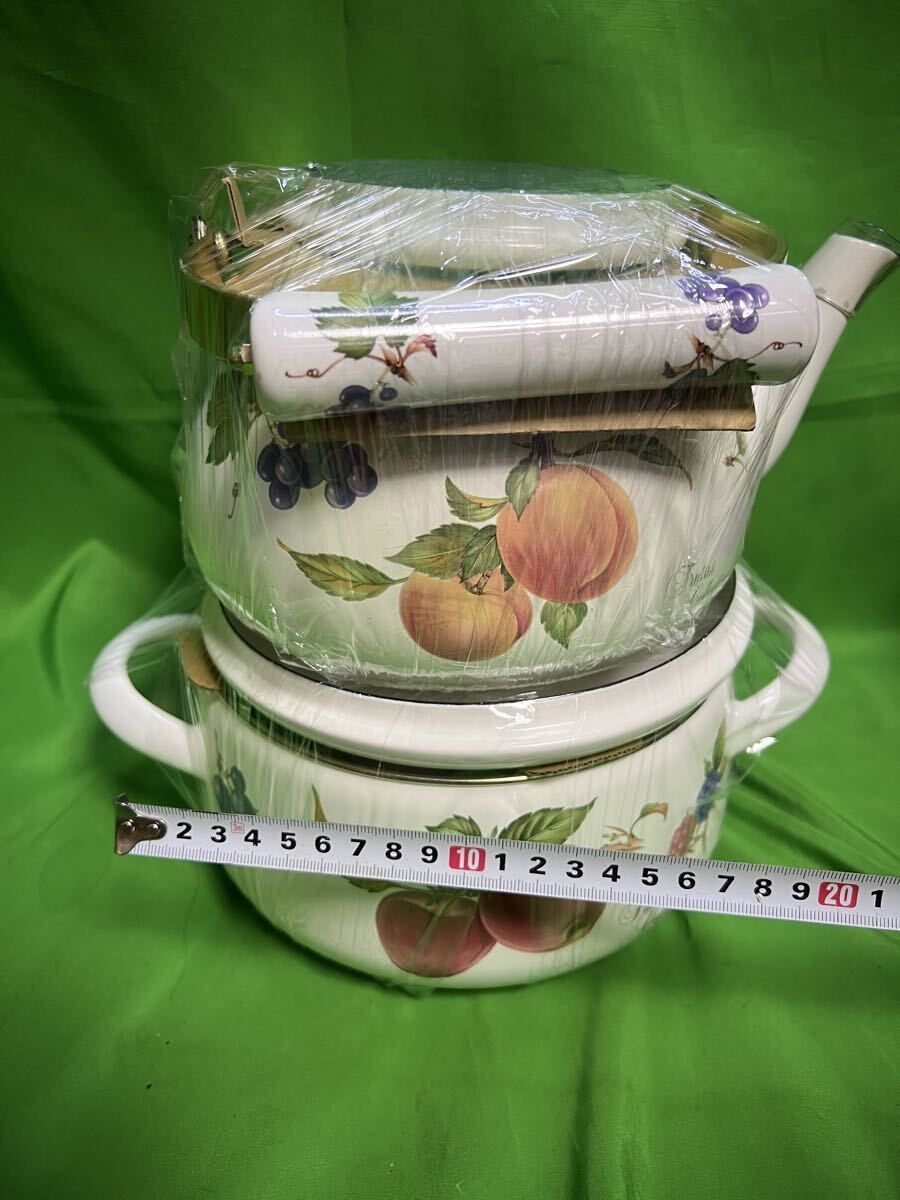 未使用】エジリー フルータスコレクション ケトル 急須 湯呑 茶器