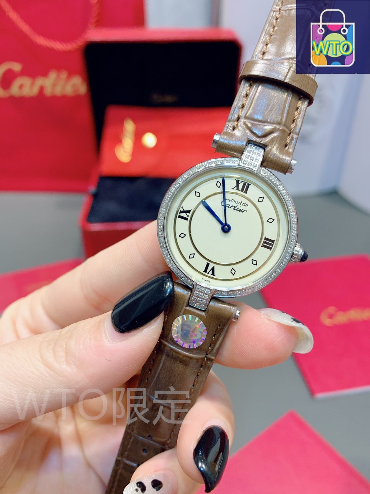 CARTIER カルティエ マスト レディース腕時計 30mm