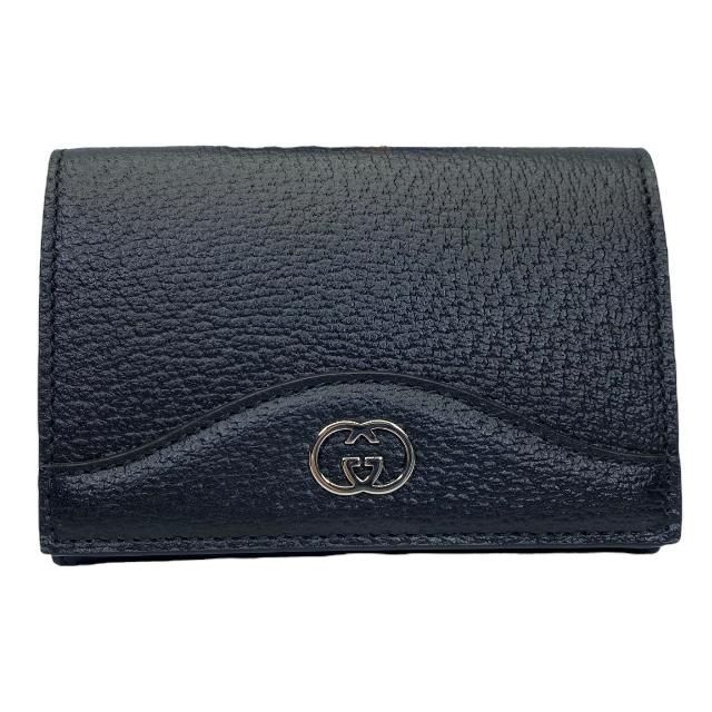 美品】GUCCI グッチ 739425 インターロッキングG カードケース パス