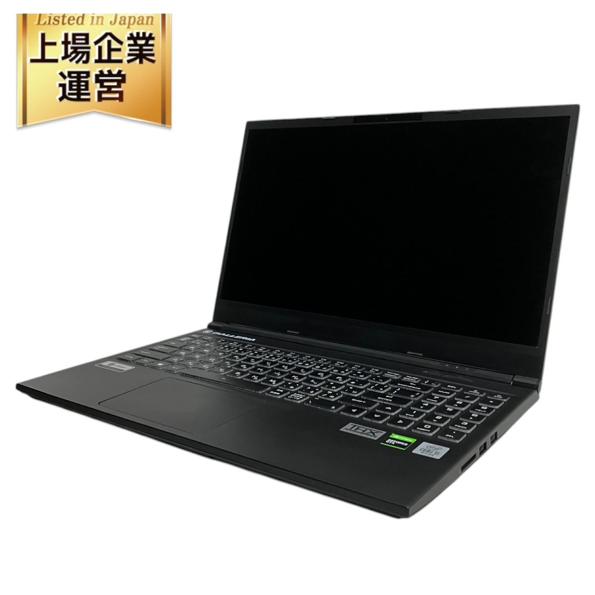 Thirdwave GALLERIA GCL1650TGF 15.6インチ ノート パソコン i5-10300H 16GB SSD 512GB  win11 ジャンク M9569278 - メルカリ