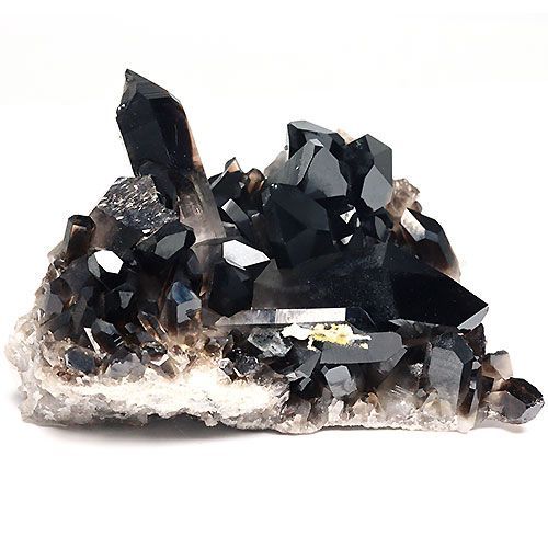 D30-523〕極上品 アーカンソー州産 スモーキークォーツ 黒水晶