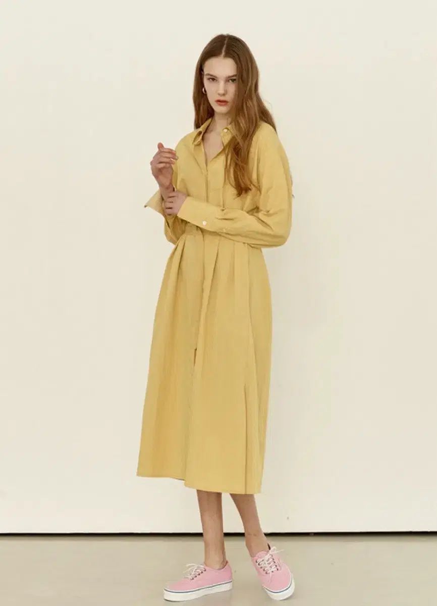 ANDYOU アンドユー AEWOL Oversized shirt dress