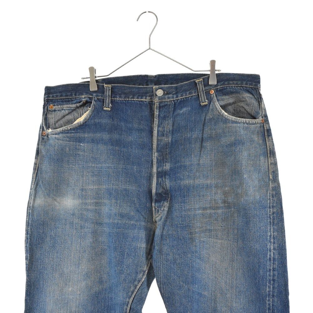 Levi's (リーバイス) 40s VINTAGE 501XX 革パッチ 片面タブ デニムパンツ ヴィンテージ インディゴ