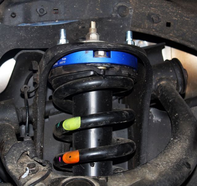 リフトアップスペーサー ランクル プラド 120 150 2インチアップ 5cm フロント リフトアップキット フロント下がりを解消 ランドクルーザープラド 2002-2019 TOYOTA PRADO