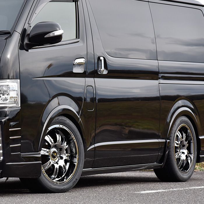 【未使用品】200系ハイエース 全車 オーバーフェンダー 1台分　色209 色選択 200系 ハイエース 全車 オーバーフェンダー 1台分セット