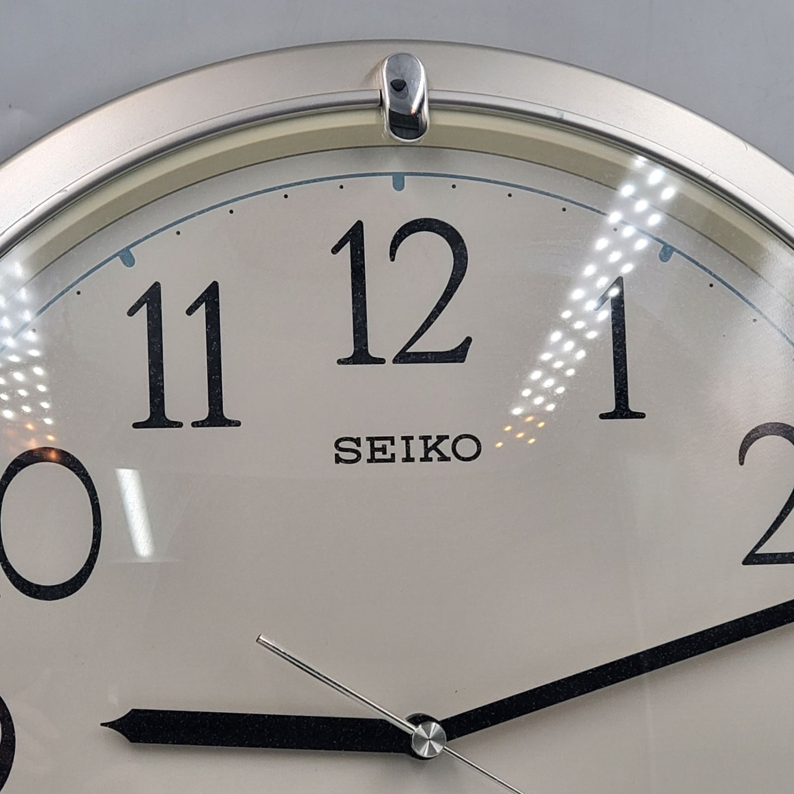 セイコー SEIKO 掛け時計 KS 801 S 動作品 直径 約32.5cm 時計