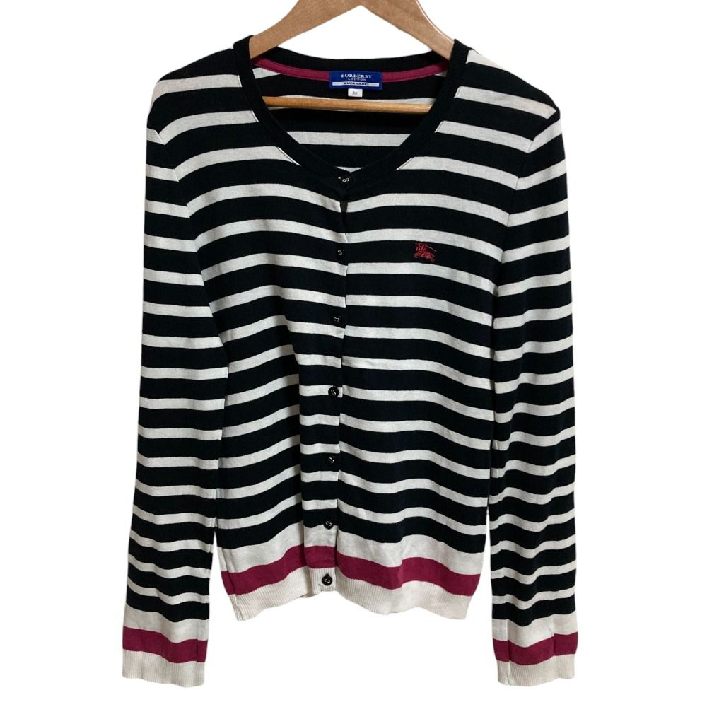 Vネック ファッション バーバリーブルーレーベルの上品なニット