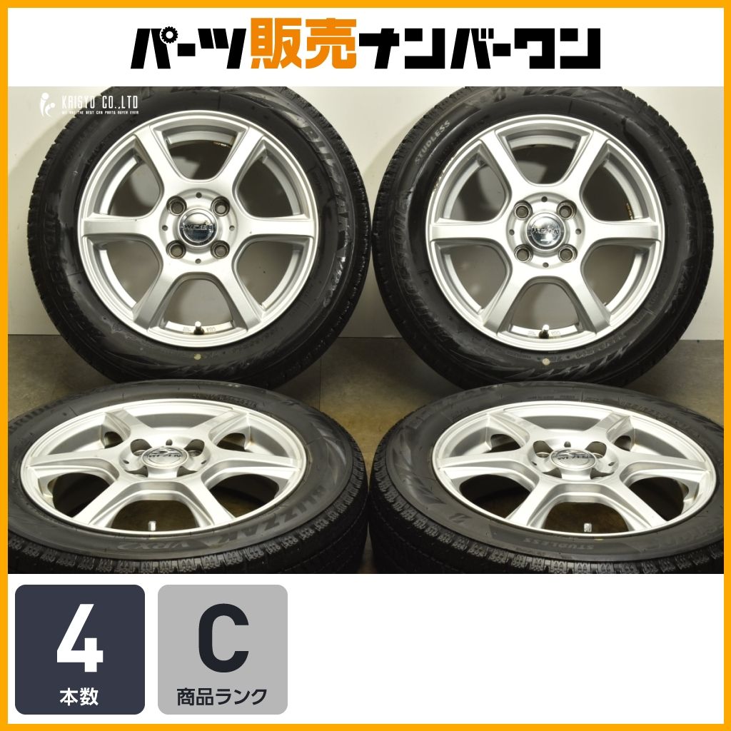 軽自動車サイズ WEZEN 14in 4.5J 45 PCD100 ブリヂストン ブリザック VRX2 155 65R14 N-ONE N-BOX ワゴンR アルト タント ムーヴ