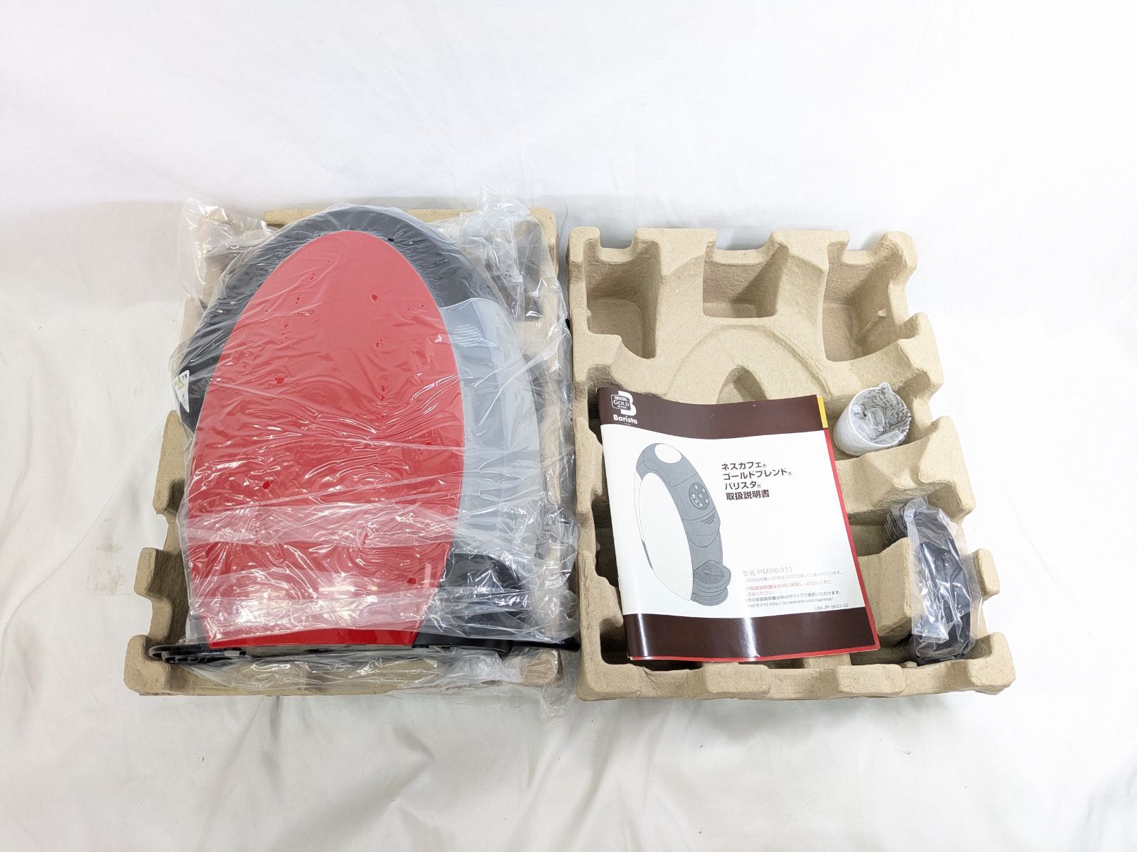 ネスカフェ ゴールドブレンド バリスタ レッド PM9631(新品、未使用品) 未使用保管品 ネスカフェ ゴールドブレンド バリスタ レッド