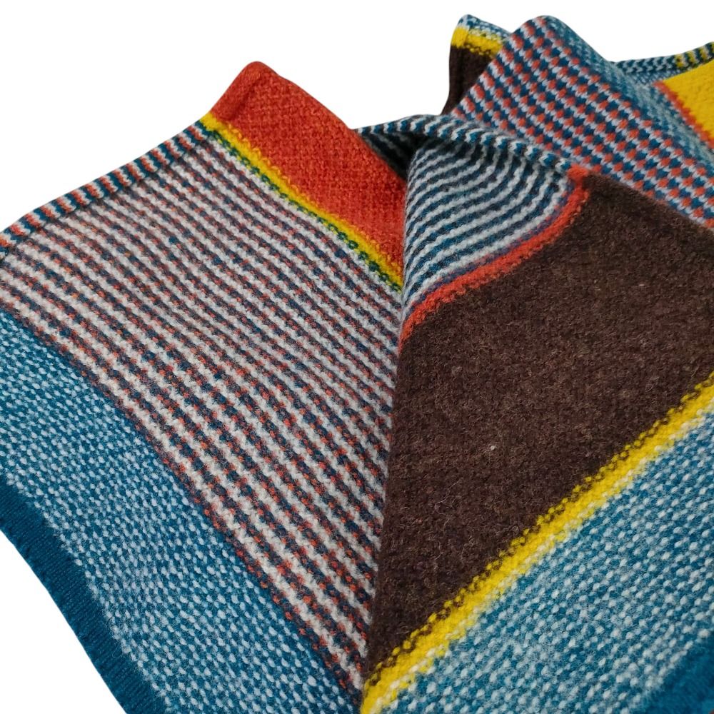 美品 mina perhonen ミナペルホネン ヒカルノグチ ボーダー柄 ロング