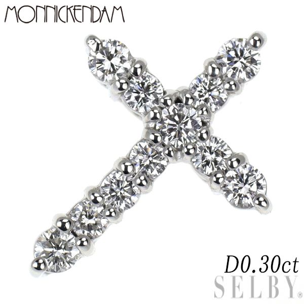 モニッケンダム Pt900 ダイヤモンド ペンダントトップ 0.30ct