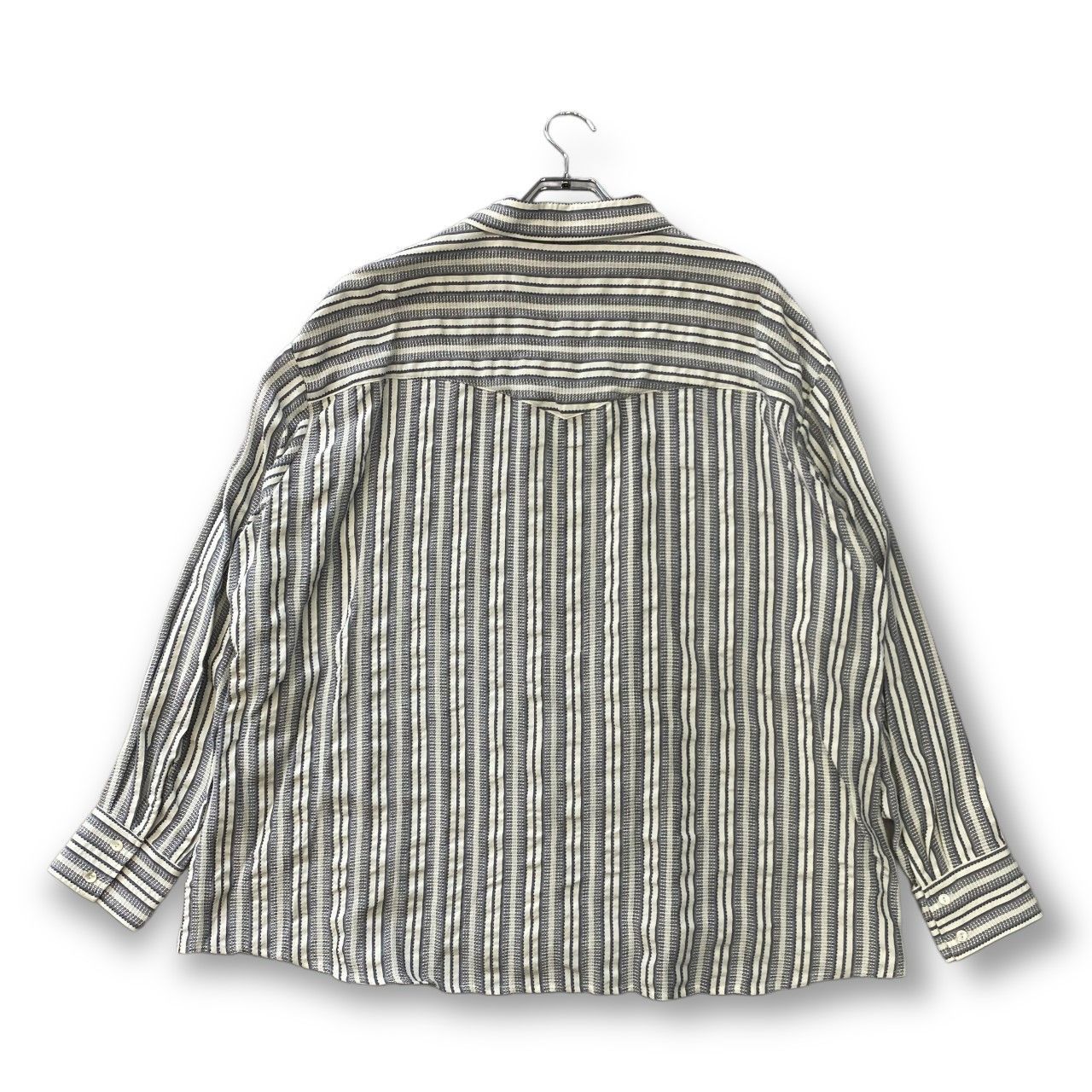 未使用級】 TTT MSW KIMONO STRIPE SHIRT ストライプ