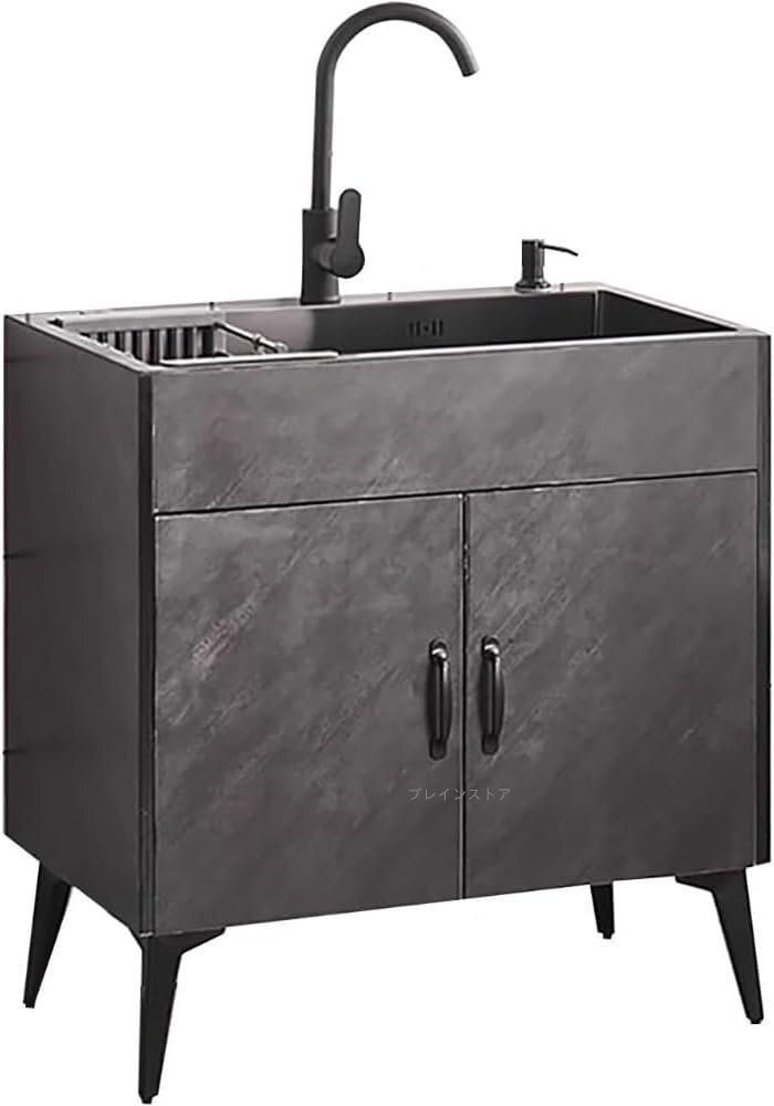 流し台 キッチンシンク 屋外シンク 簡易流し台 屋外 屋内 ージ用大容量自立型シンク 用于 后院 餐 洗衣房