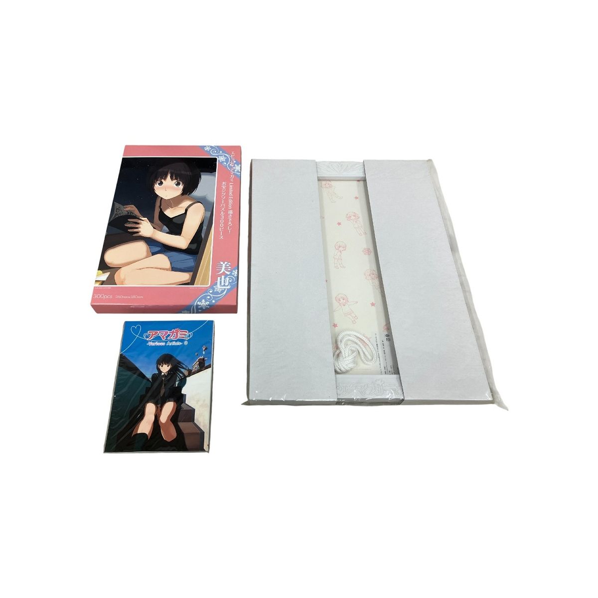 PSP エビコレ アマガミ Limited Edition 美也パズル付き 15才以上対象 恋愛シミュレーションゲーム ジャンク M10454468