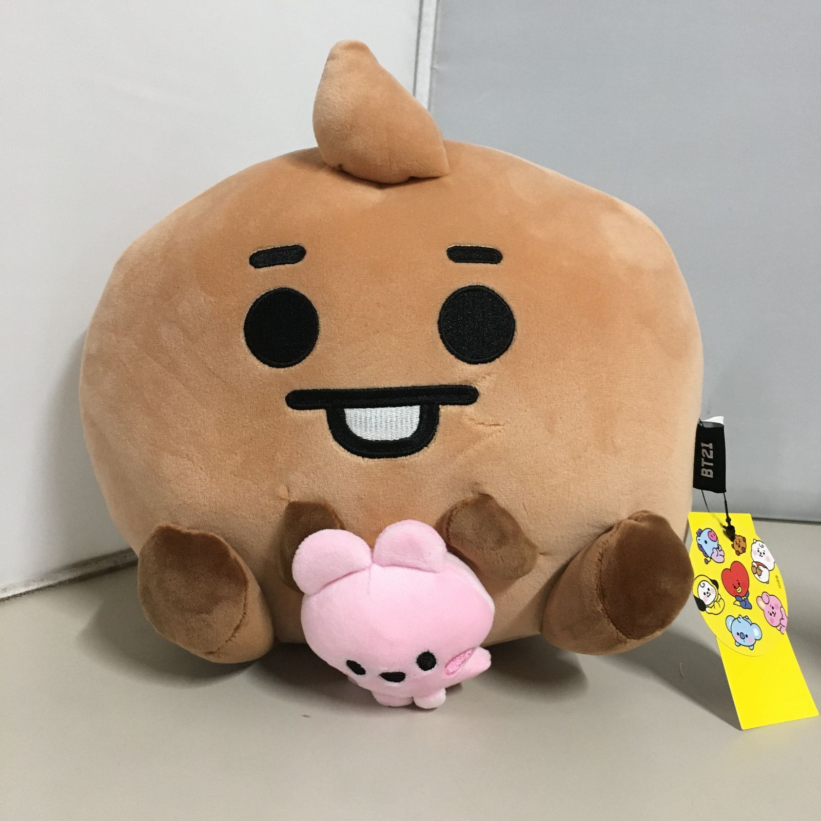 BT21 shooky ぬいぐるみ キーホルダー ユンギ - キーホルダー